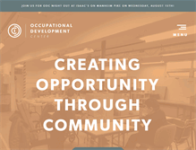 Tablet Screenshot of odcenter.org